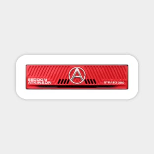 Seddon Atkinson Strato 1990s British classic lorry minimalist grille Magnet