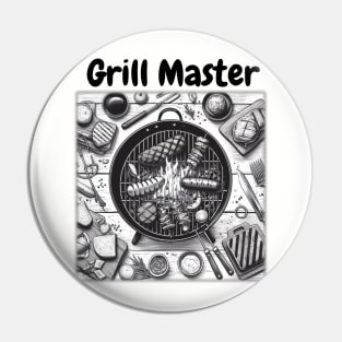 Grill Master Pin