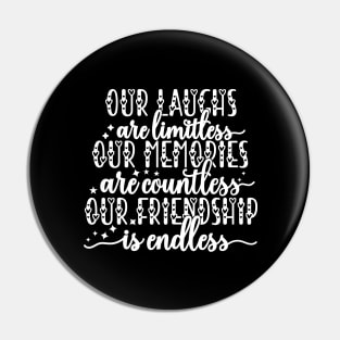 Funny Friendship Quote for friendship day Pin