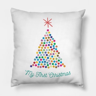 My Frist Christmas Pillow