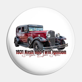 1931 Nash 880 Twin Ignition Straight Eight Sedan Pin