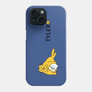 Tyler Cuddly Cat Essential Worker Rainbow Phone Case