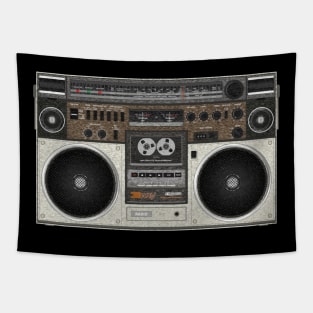 Boom Box Tapestry