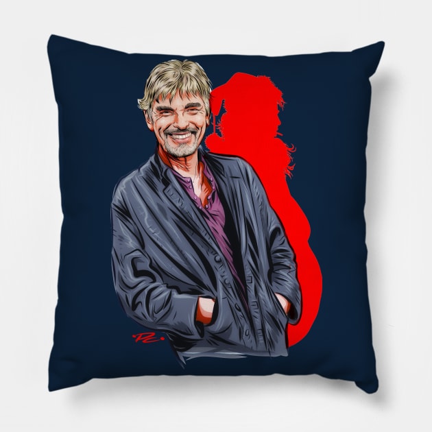 Billy Bob Thornton Pillow by PLAYDIGITAL2020