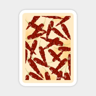 chili pattern Magnet