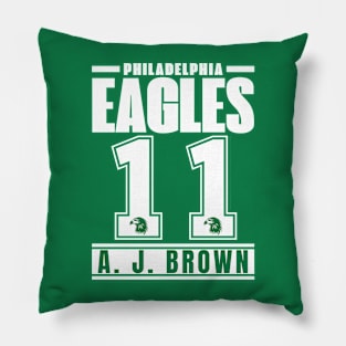 Philadelphia Eagles A. J. Brown 11 American Football Pillow