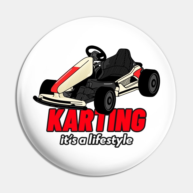 Karting Pin by CazzApparel