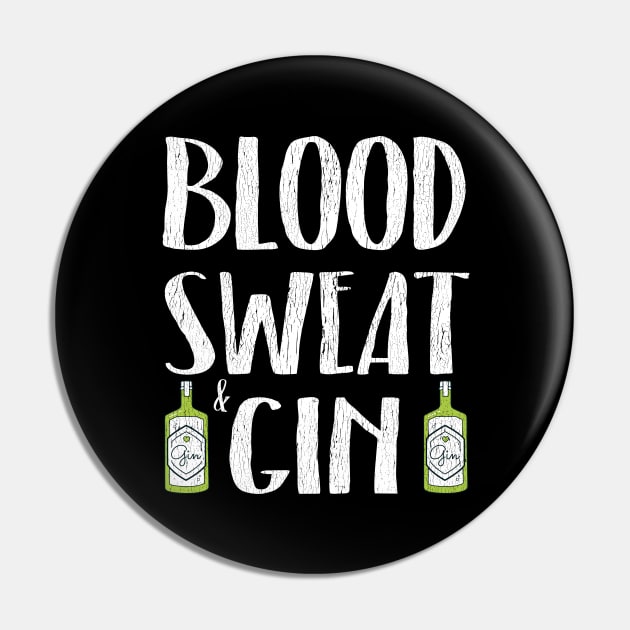 BLOOD SWEAT & GIN FUNNY GIN LOVER Pin by BonnaVida