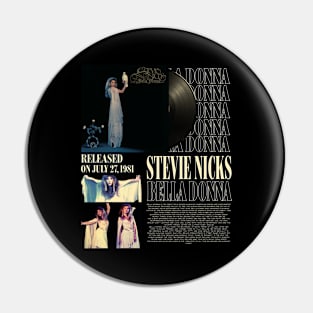 Stevie Nicks Bella Donna Pin