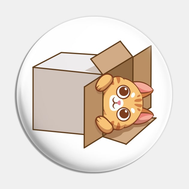Cat in the box Pin by tomodaging