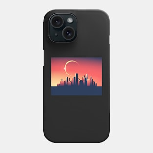 Eclipse – Retro Theme Phone Case