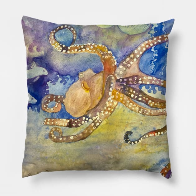 Octopus Pillow by Cwang