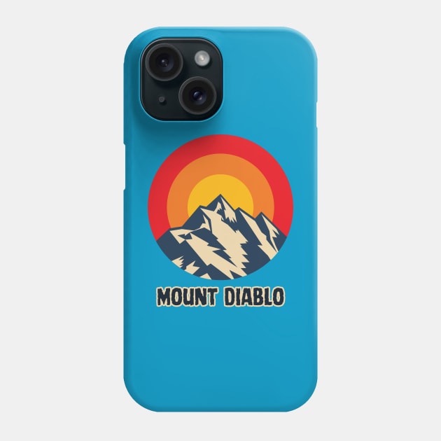 Mount Diablo Phone Case by Canada Cities