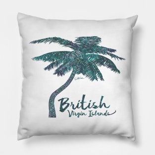 British Virgin Islands, Palm Tree Pillow