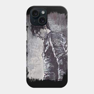 LEON / First day on the job / Fan Art Abstract Portrait Phone Case