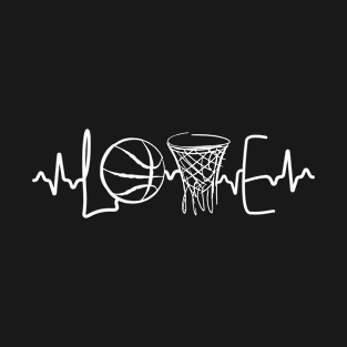 Basketball Love Playing T-Shirt