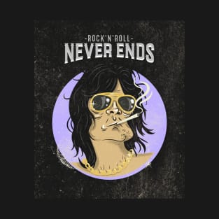 Rock n Roll Never Ends T-Shirt