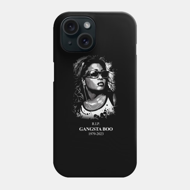 Gangsta Boo RIP 2023 Tribute Memphis Rapper Commemorative Phone Case by siaskinet043