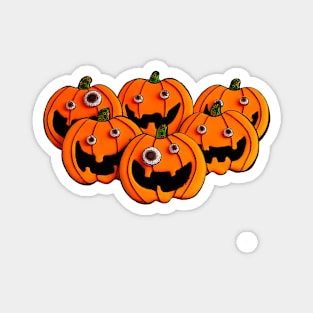 Cute Spooky Halloween Jack O Lantern Cookie Lover Magnet