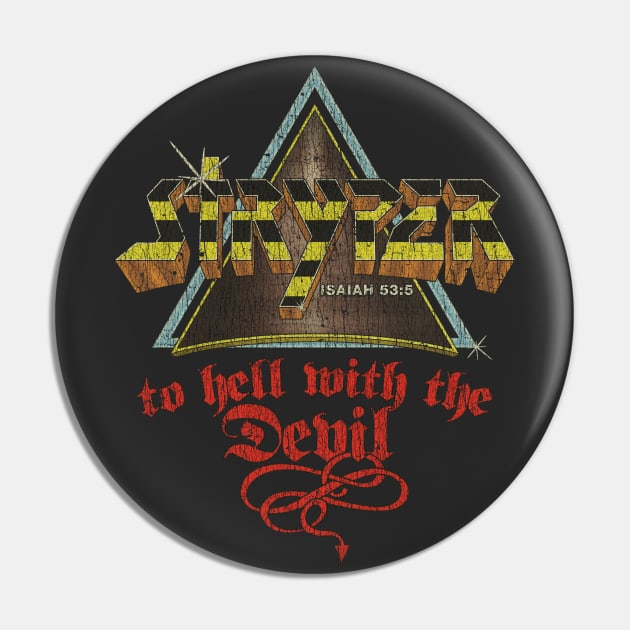 To Hell with the Devil 1986 Pin by JCD666