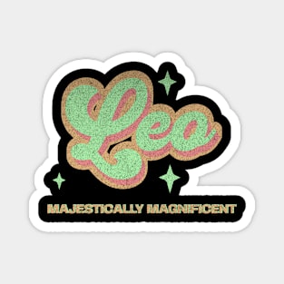 Leo Majestically Magnificent Zodiac Sign Astrology Horoscope Magnet