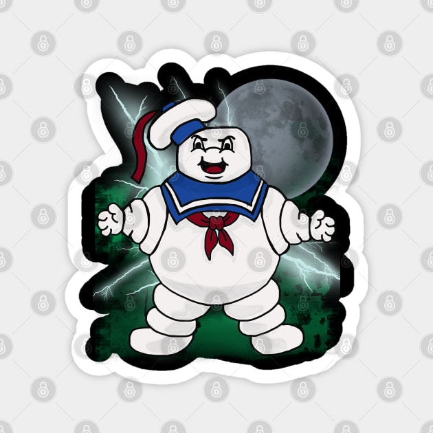 Ghostbusters - Stay Puft Magnet by By Diane Maclaine