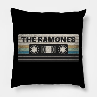 The Ramones Mix Tape Pillow