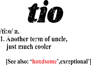 'Tio Another Term For Uncle' Hilarous Uncle Gift Magnet