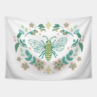 Bee Garden Tapestry