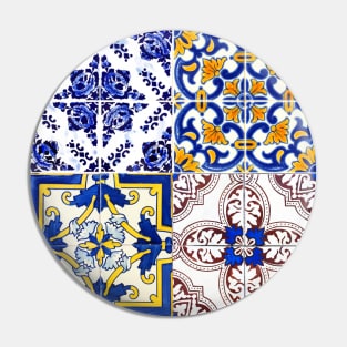 Azulejo — Portuguese tilework #24 Pin