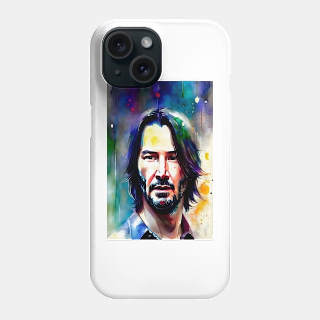 Keanu 1 Phone Case by EtherMeditation