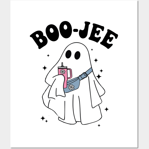 Boo-Jee Stanley funny halloween Tumbler Inspired Cute Ghost with
