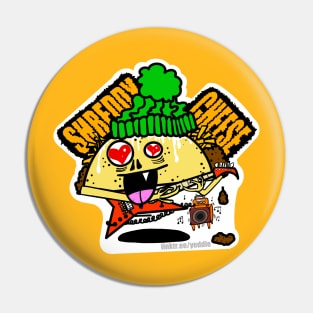 Shreddy Cheese Pin