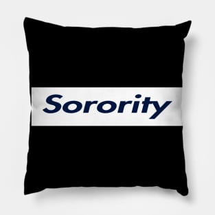 SUPER SORORITY LOGO Pillow