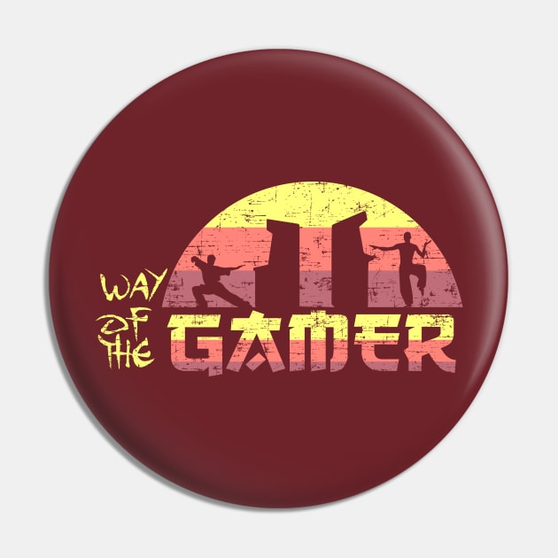 Way of the Gamer Pin by artlahdesigns