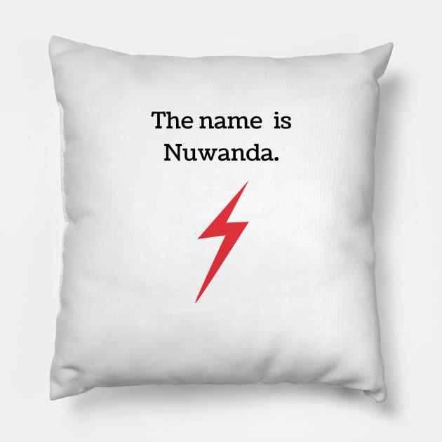 The name is Nuwanda Pillow by Said with wit