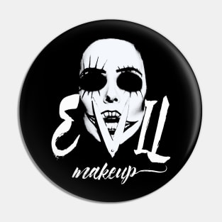 evil makeup Pin