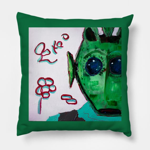 Hippie Greedo Pillow by ElSantosWorld