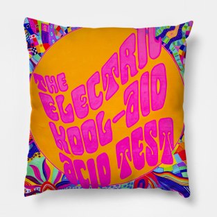 Electric Kool-Aid Acid Test Design Two Pillow