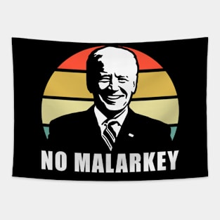 No Malarkey Biden 2020 Tapestry