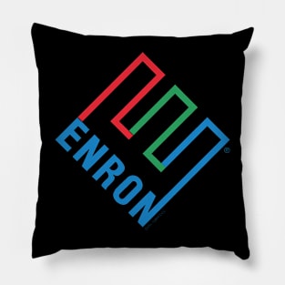 Enron Retro Vintage Pillow