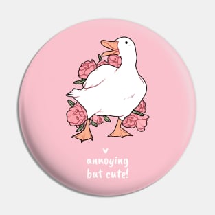 Annoying but cute! Pin