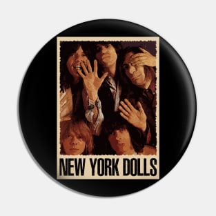 Street Rock Chronicles New York Dolls' Music And Moments Pin