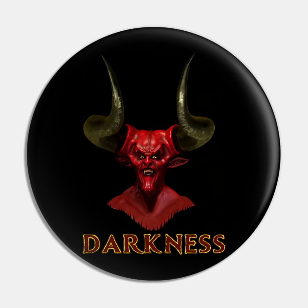 Darkness Pin by DistractedGeek