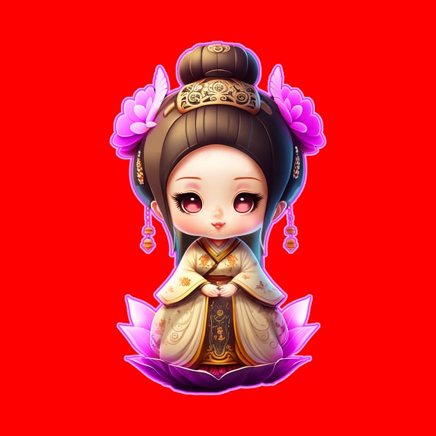 Quan yin goddess by nansshu29