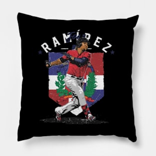 Jose Ramirez Cleveland Country Flag Pillow