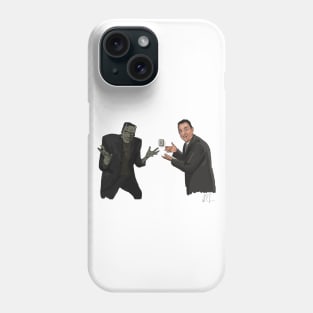 Frankenstein & Hanks Waste a Minute of Our Time Phone Case