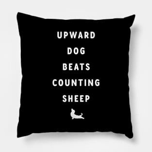 Upward Dog Yoga Bliss Pillow