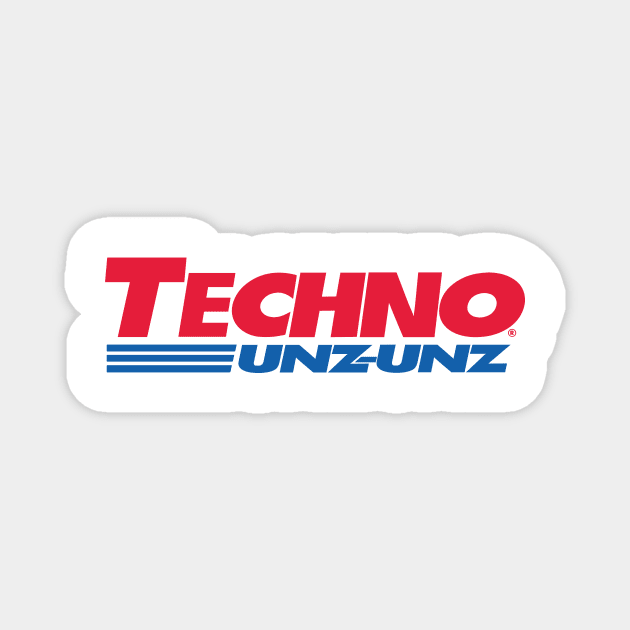 Techno Wholesale Original Magnet by krisby