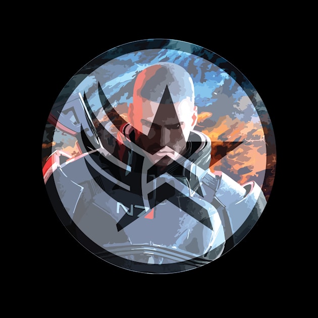Commander Shepard (Paragade) by ThePyratQueen